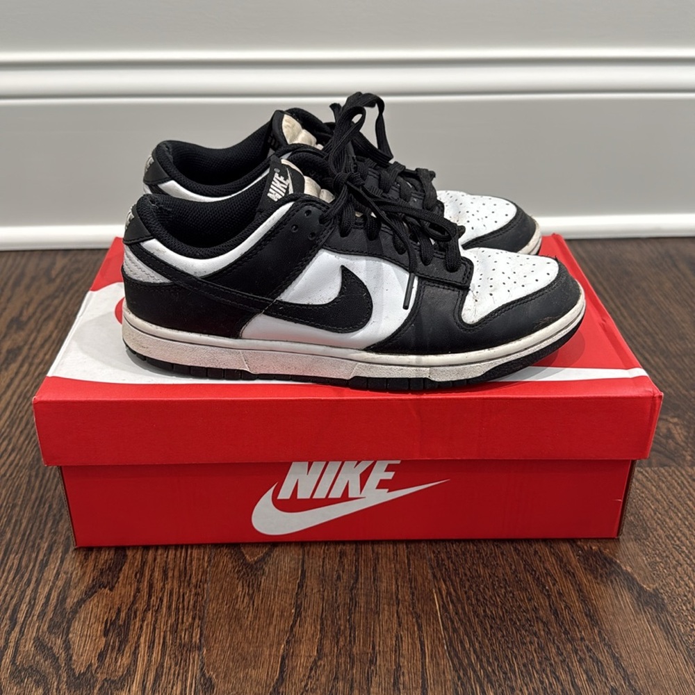Nike Classic Black and White Dunk Low Pandas